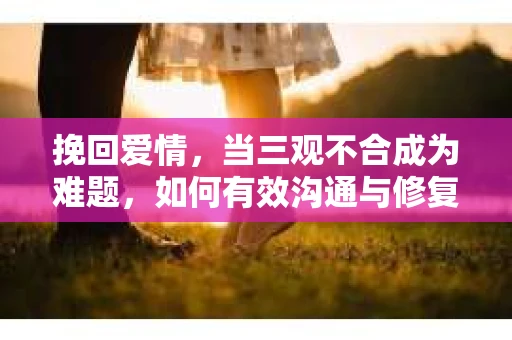 挽回爱情，当三观不合成为难题，如何有效沟通与修复