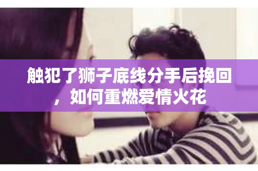触犯了狮子底线分手后挽回，如何重燃爱情火花