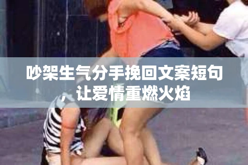 吵架生气分手挽回文案短句，让爱情重燃火焰