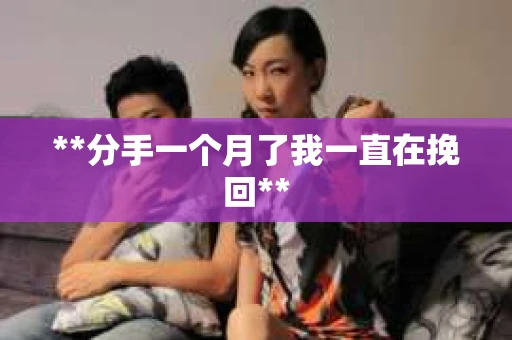**分手一个月了我一直在挽回**