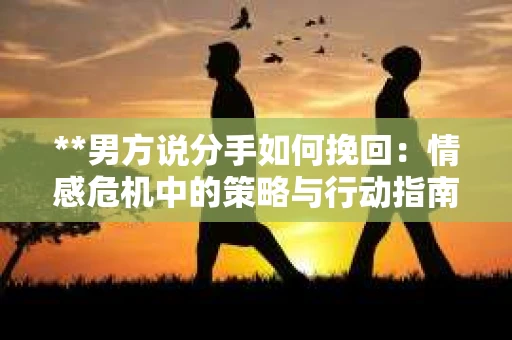 **男方说分手如何挽回：情感危机中的策略与行动指南**