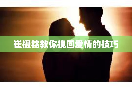 崔摄铭教你挽回爱情的技巧
