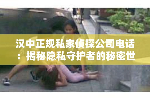 汉中正规私家侦探公司电话：揭秘隐私守护者的秘密世界