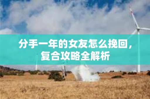 分手一年的女友怎么挽回，复合攻略全解析