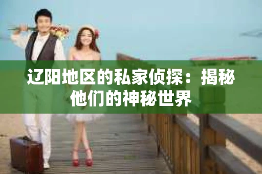 辽阳地区的私家侦探：揭秘他们的神秘世界