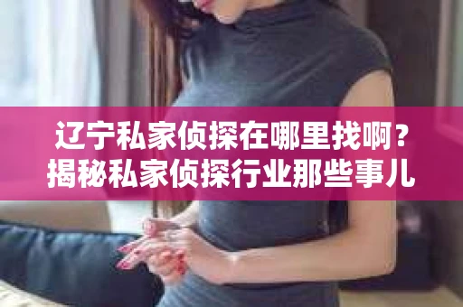 辽宁私家侦探在哪里找啊？揭秘私家侦探行业那些事儿
