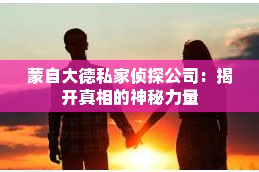 蒙自大德私家侦探公司：揭开真相的神秘力量